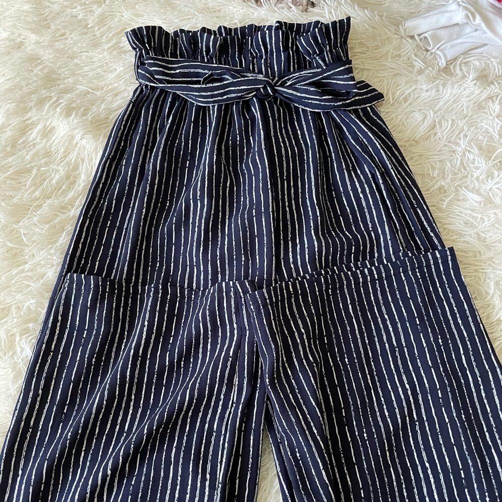 paper bag flowy pants